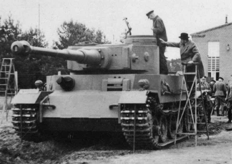 Танк vk4501 p тигр Порше
