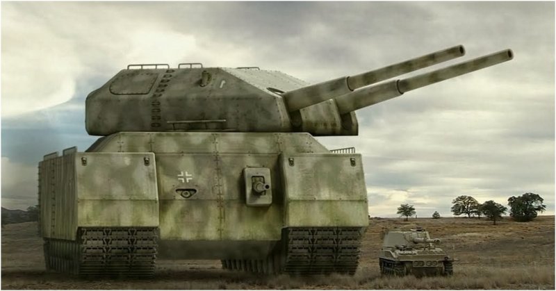 Немецкий сверхтяжелый танк крыса