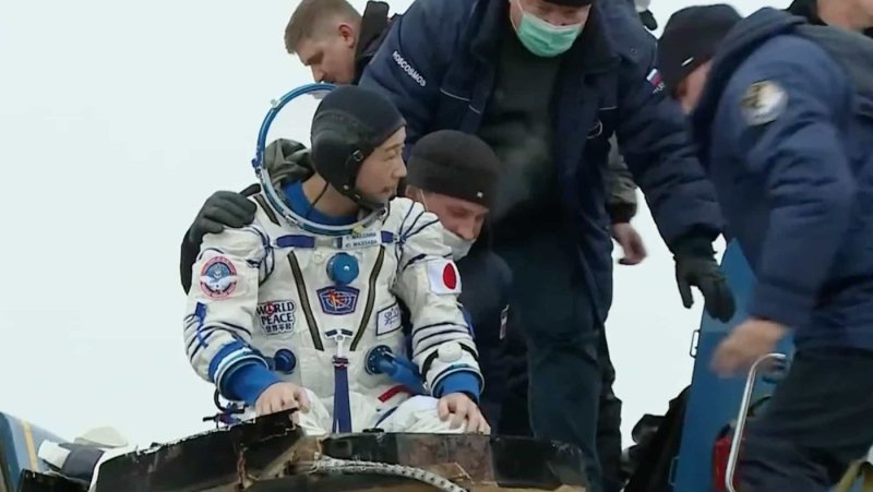 Союз МС-18 приземление