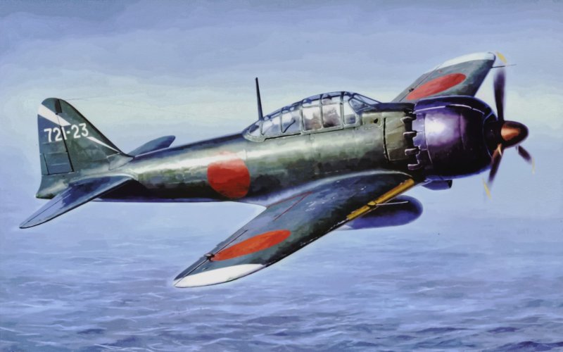 Самолет a6m5 Zero Fighter Type 52