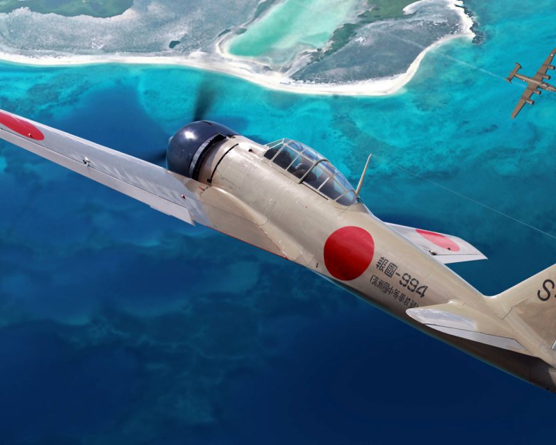 Мицубиси a6m Зеро