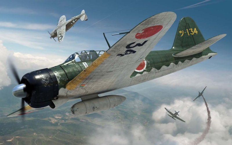 Mitsubishi a6m2 Zero Type 21