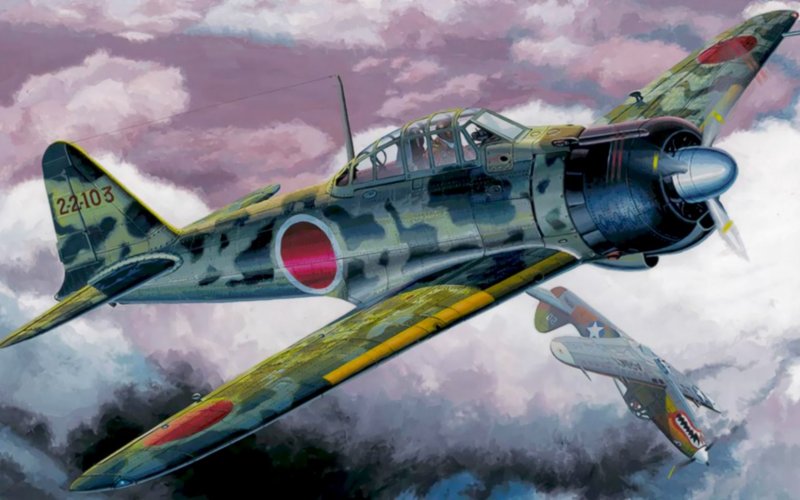Mitsubishi a6m2b Zero Fighter Type 21