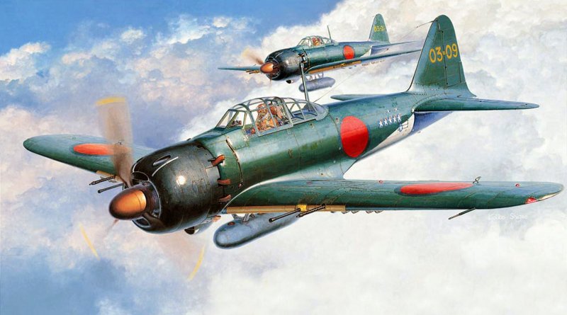 Самолет a6m5 Zero Fighter Type 52