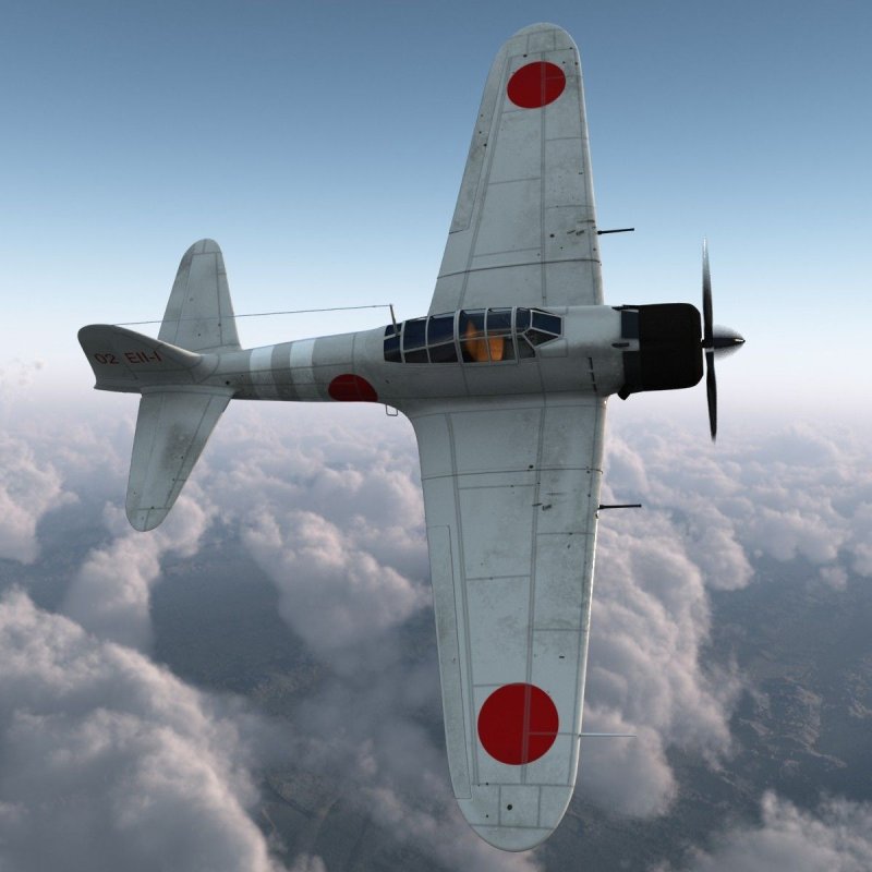 Мицубиси a6m Зеро