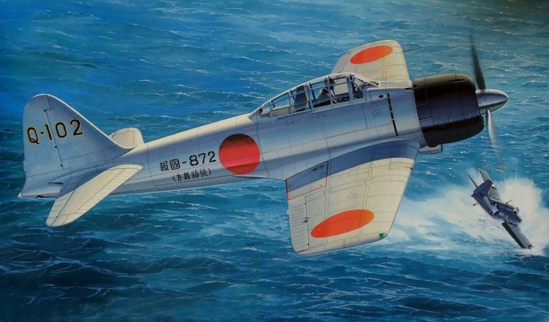 Mitsubishi a6m2 Zero Type 21