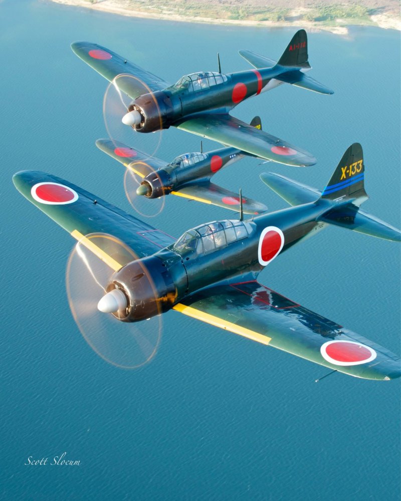 Истребитель Mitsubishi a6m