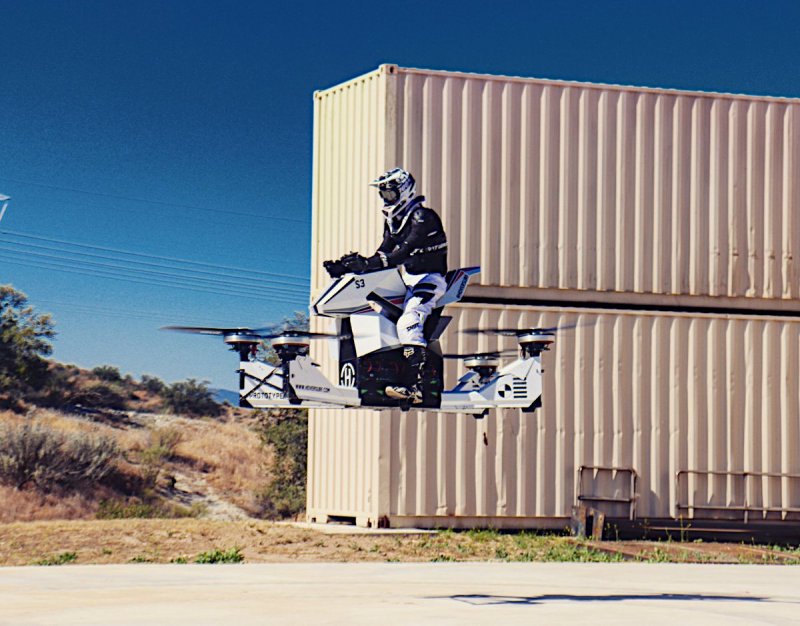 Летающий мотоцикл Hoverbike s3