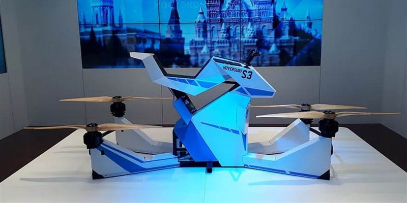 Летающий мотоцикл Hoverbike s3