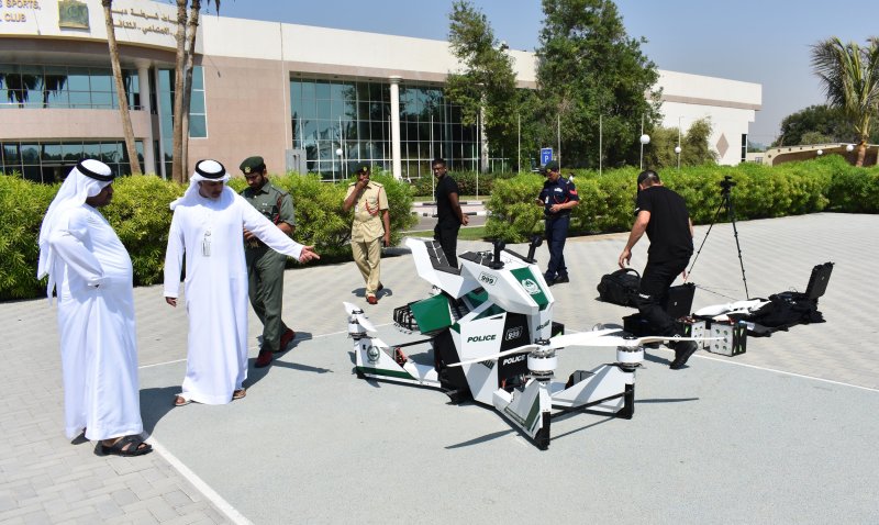 Полиция Hoversurf Дубая