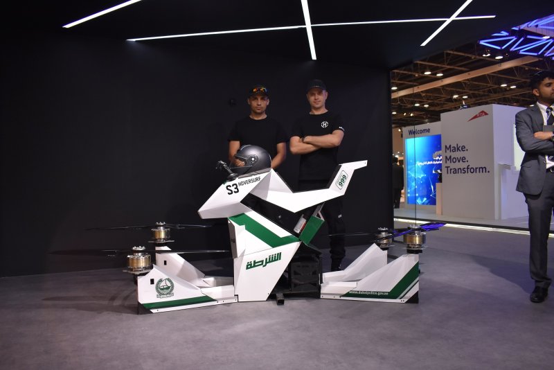 Летающий мотоцикл Hoverbike s3
