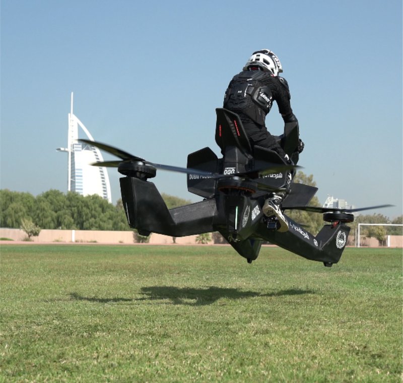 Летающий мотоцикл Hoverbike s3