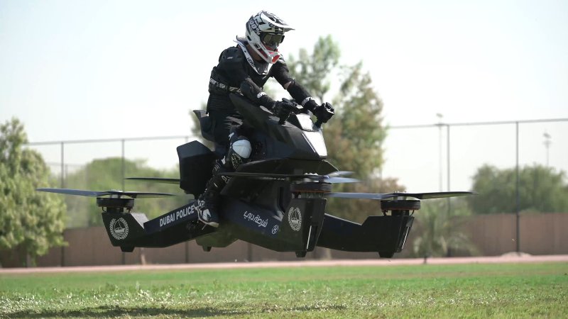 Летающий мотоцикл Hoverbike s3