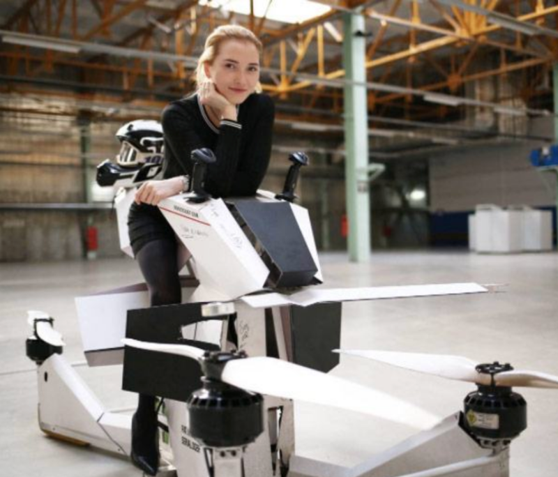 Летающий мотоцикл Hoverbike s3
