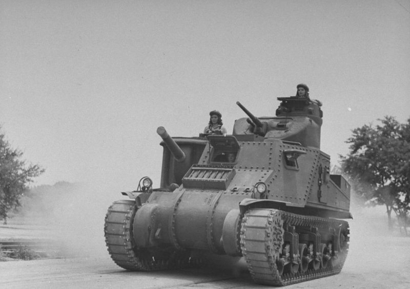 Американский танк м3 ли m3 Lee