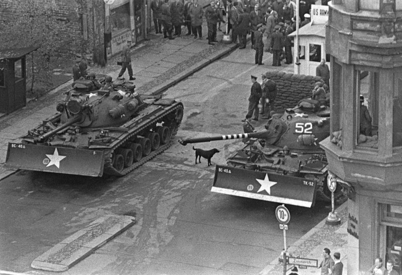Танковое Противостояние Берлин 1961 год