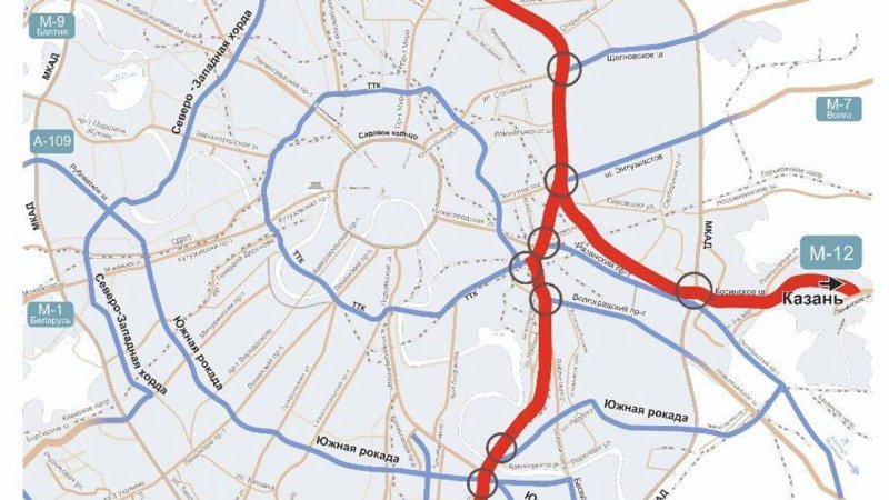 Московскому скоростному диаметру (мсд)
