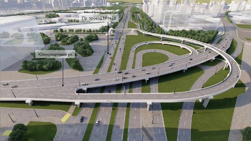 Дорожные развязки Москвы
