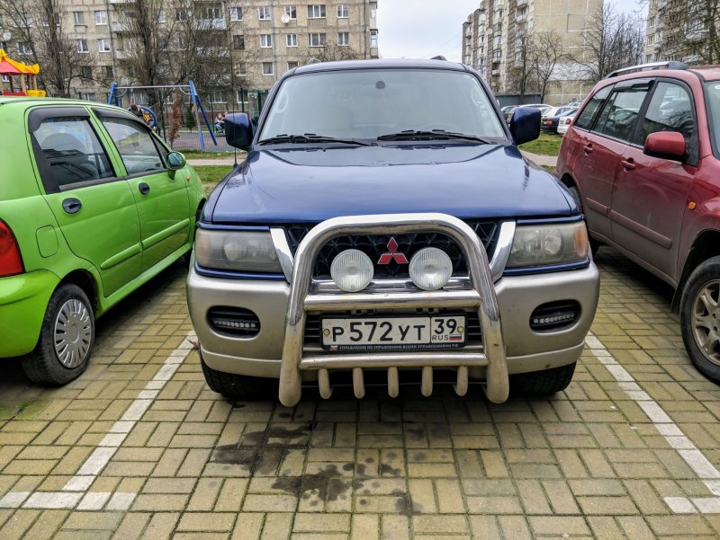 Montero 3 кенгурятник