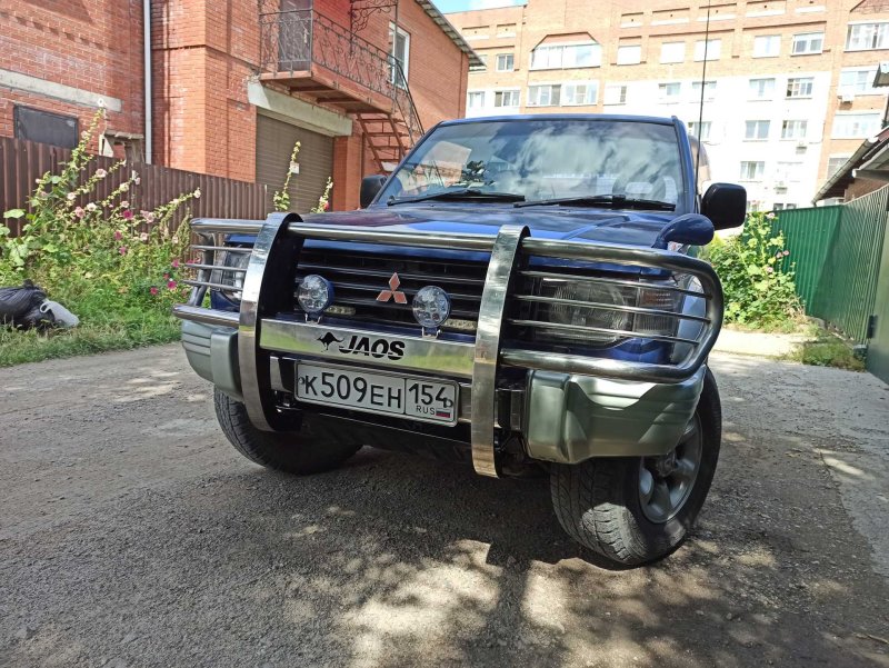 Mitsubishi Pajero кенгурятник
