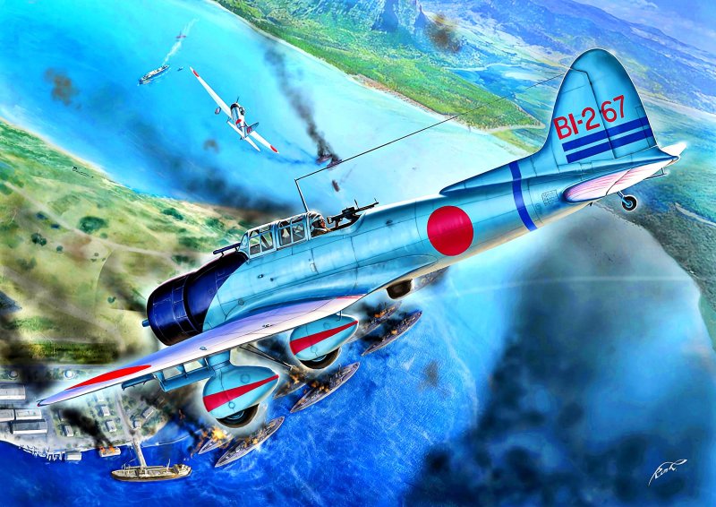 Самолет Aichi d3a