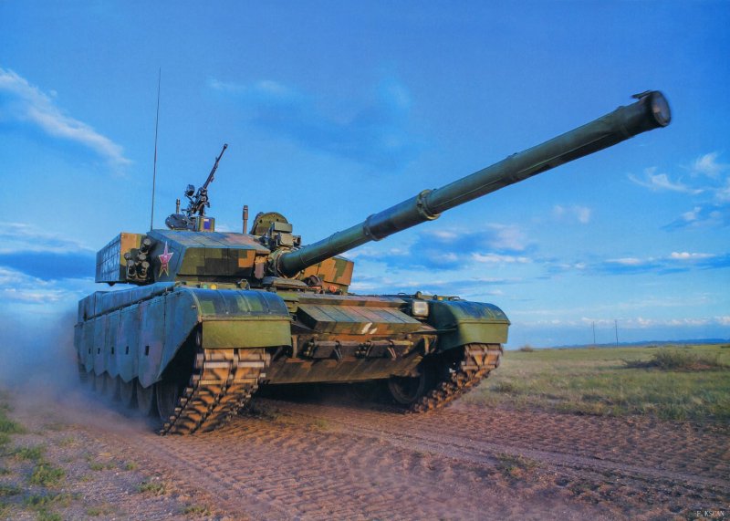 Танк ZTZ-99a