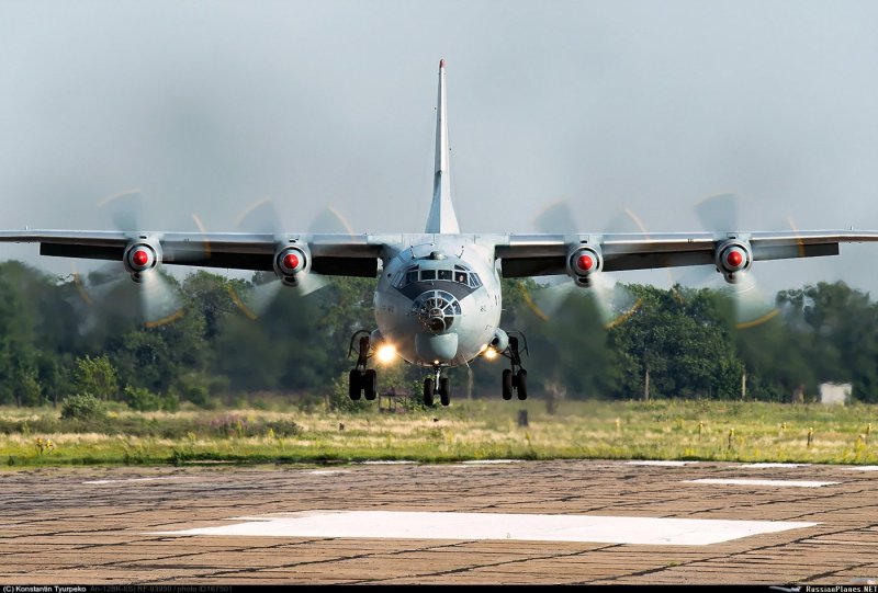 АН-12,аэродром Тамбов
