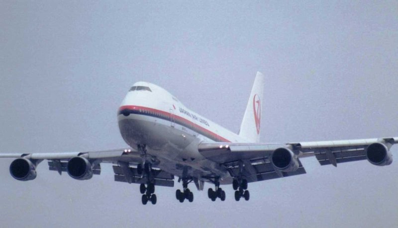 Боинг 747 под Токио