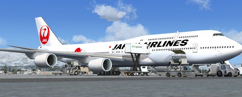 Боинг 747 8i Japan Airlines