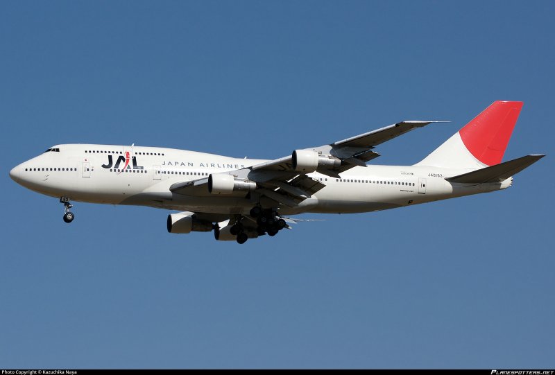 Japan Airlines Boeing-747 poster