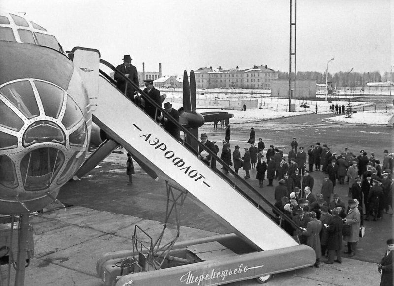 Аэропорт Шереметьево 1959 год