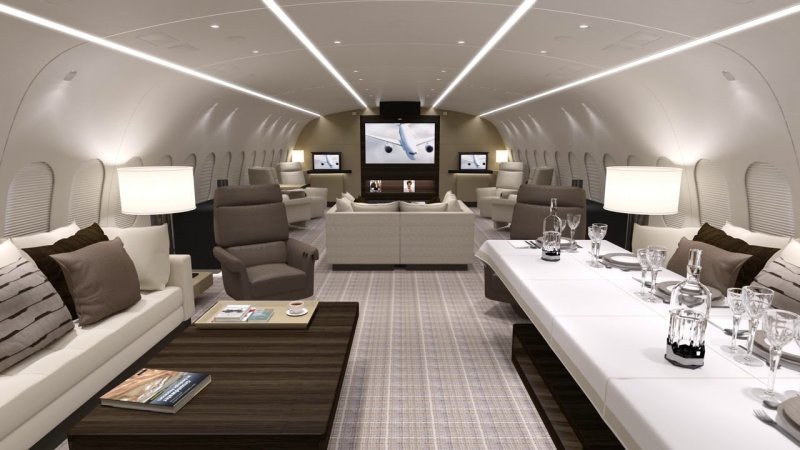 VIP самолет Boeing Business Jet(BBJ)