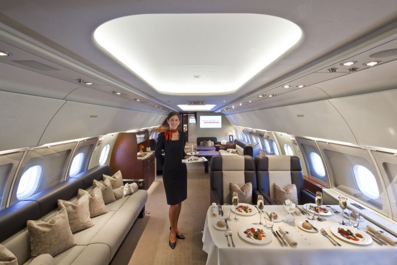 Airbus a380 внутри