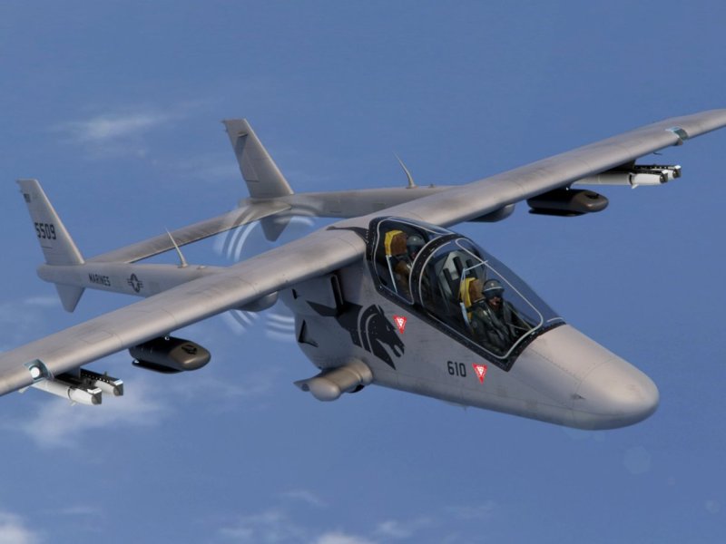 Bronco II самолет