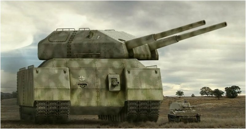 Танк р1000 Ratte