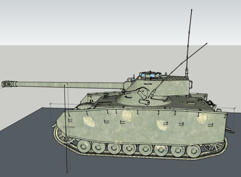 Танк пантера с башней танка PZ 4