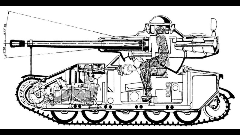 Чертежи танка АМХ 13