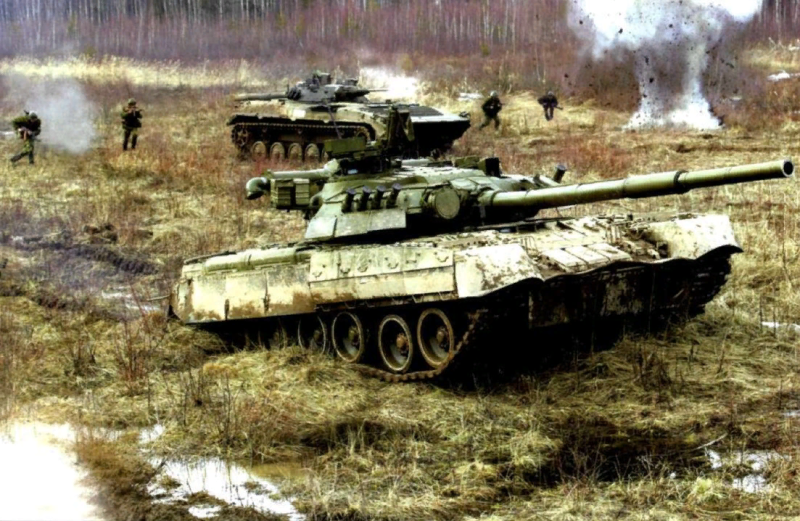 Т-80уд берёза