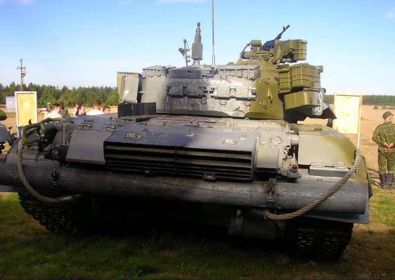 Крыша МТО танка т-80уд