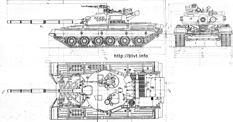 Танк объект - 476 кедр