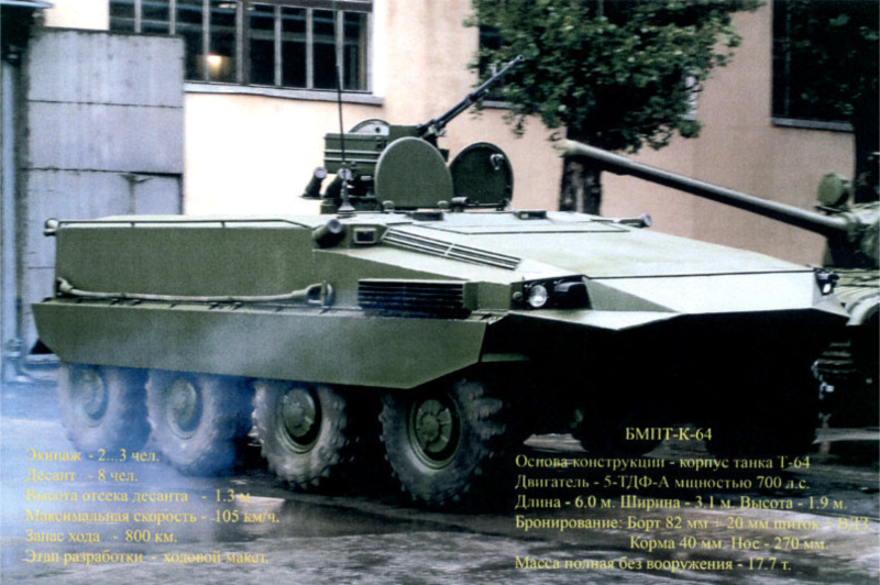 БТР на базе т 64