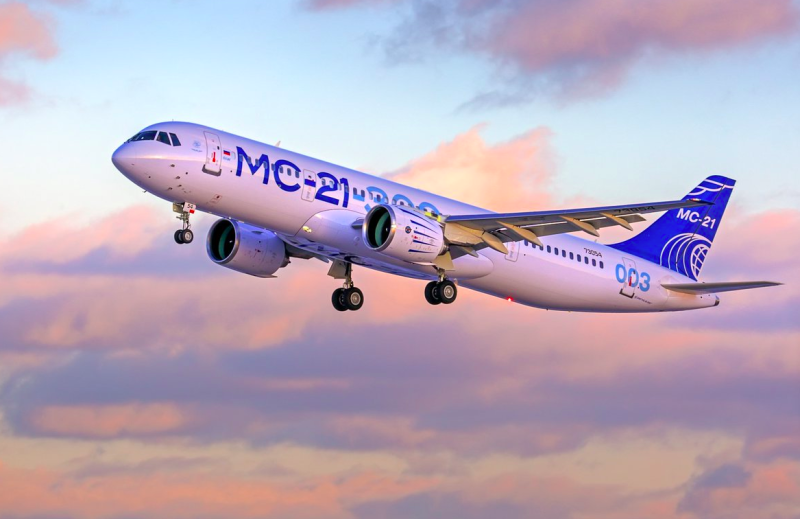 MC 21 300 самолет