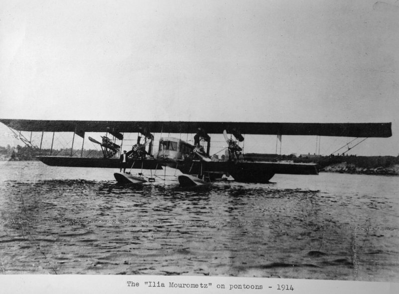 Самолёт Илья Муромец 1914 год