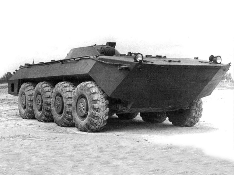 Объект 19 опытная колесно-гусеничная БМП