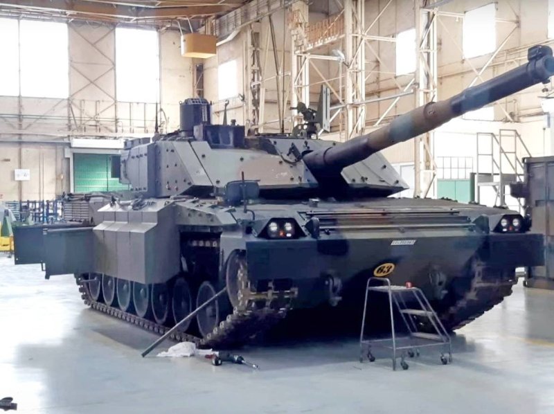Модернизированный танк c1 Ariete