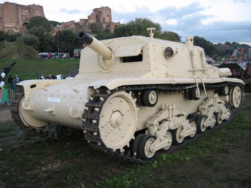 Противотанковая САУ semovente da 75/18