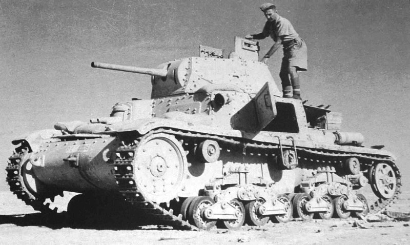 Итальянский танк carro armato m14/41