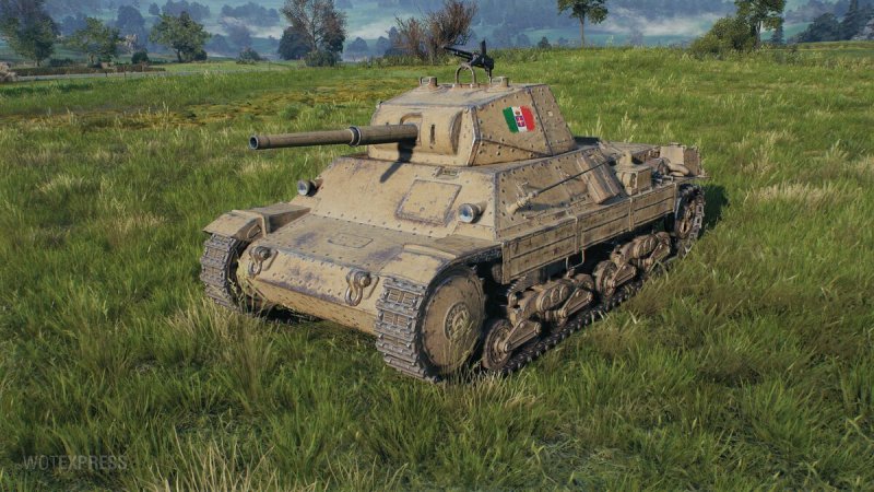 Итальянский танк carro armato p26/40