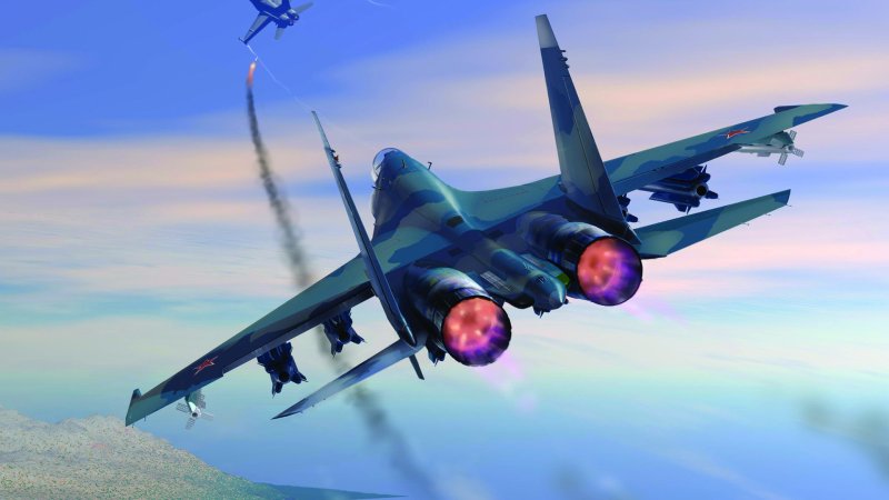 Су-30 двухдвигательный реактивный самолёт