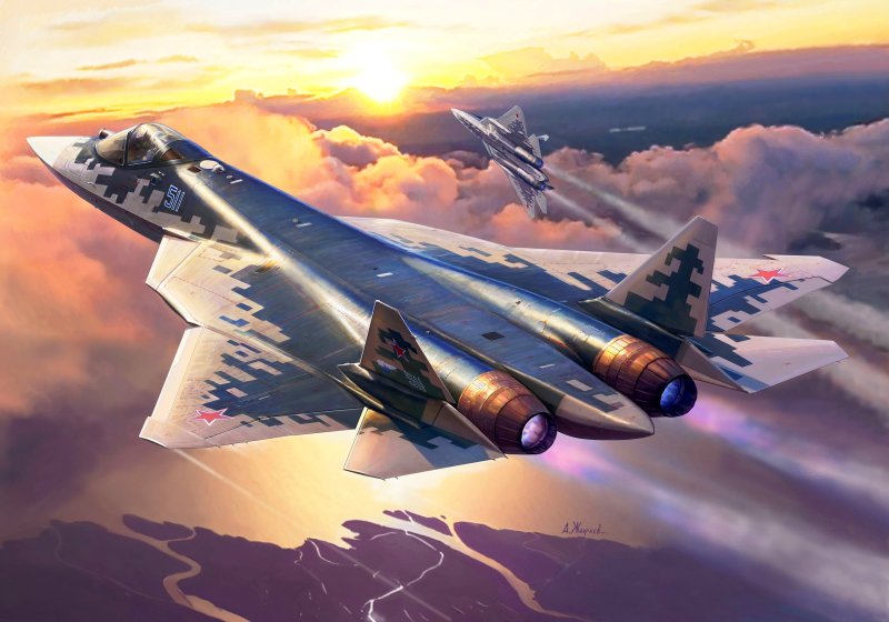 Самолет Су-57